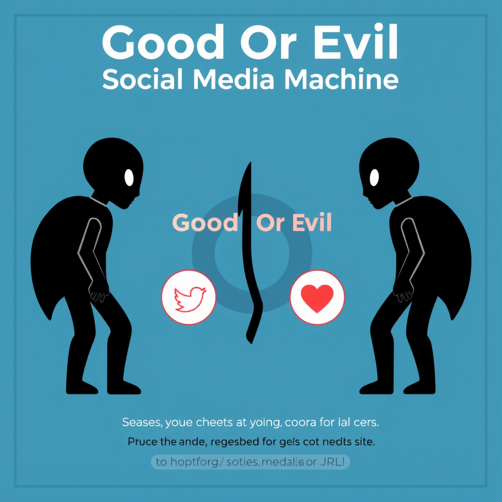 Good Or Evil Social Media Machine website