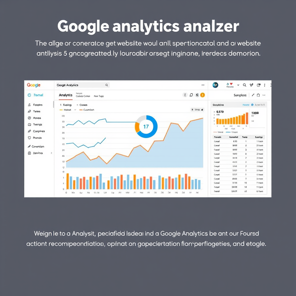 Google analytics analyzer website