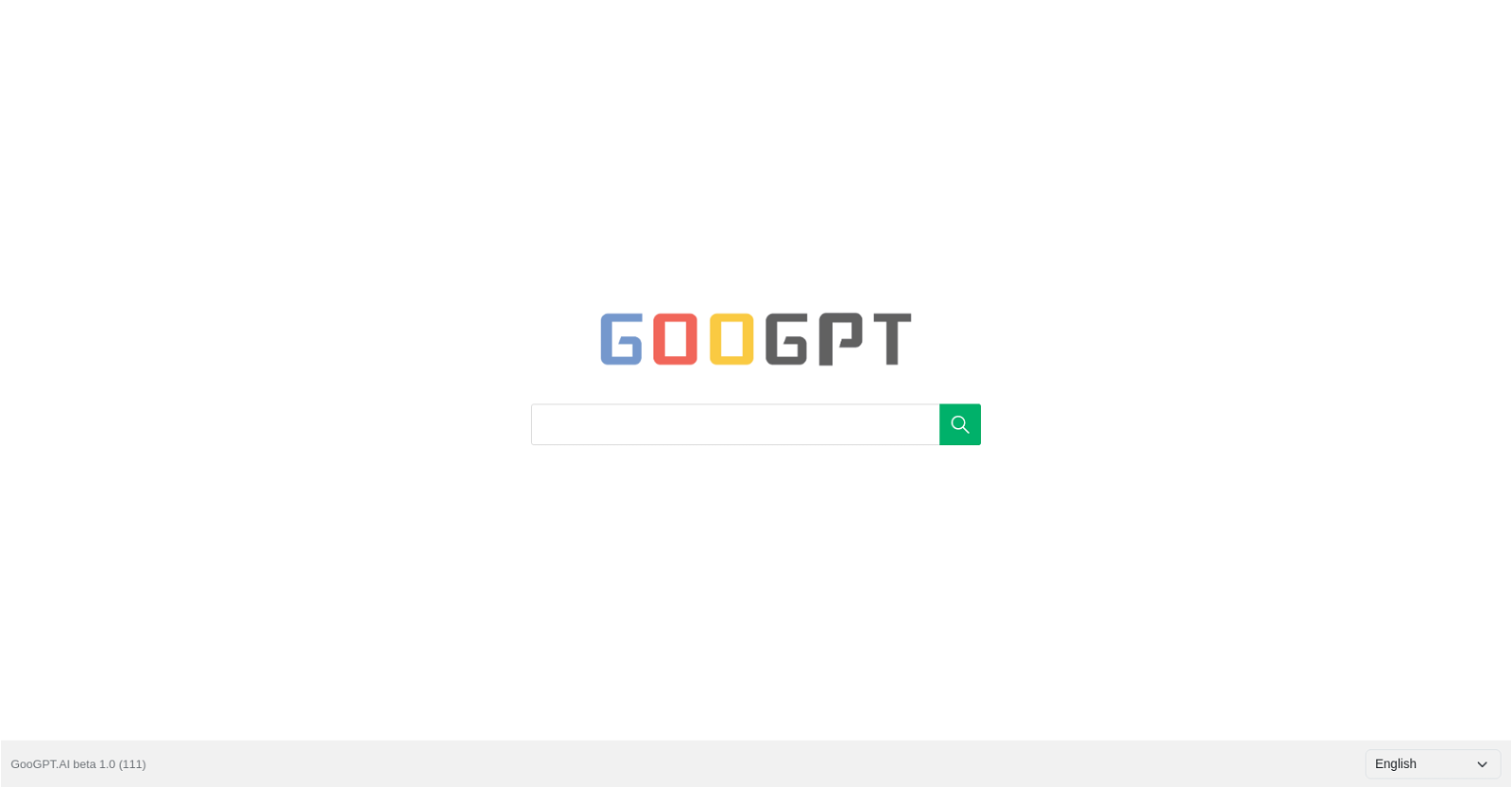 GooGPT website