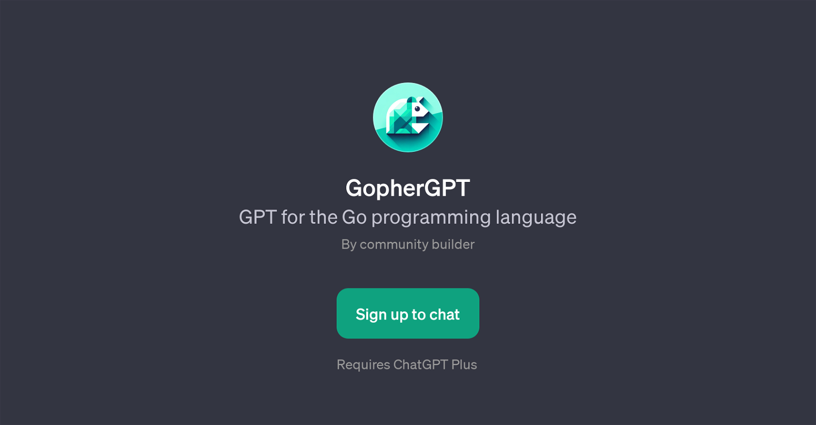 GopherGPT website