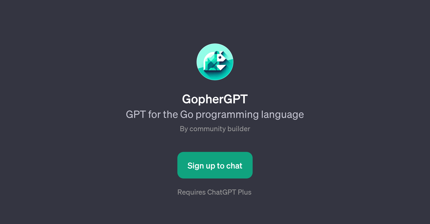 GopherGPT website