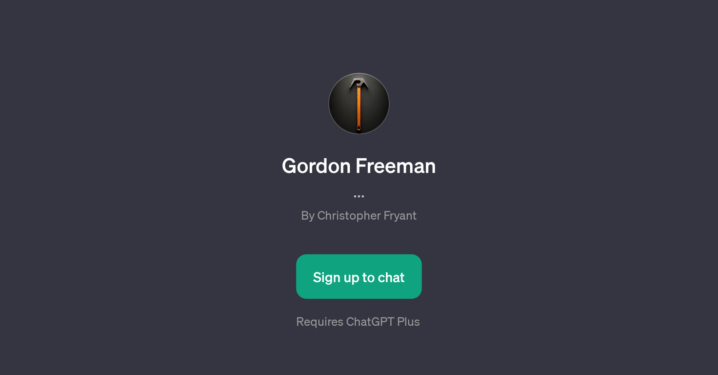 Gordon Freeman website