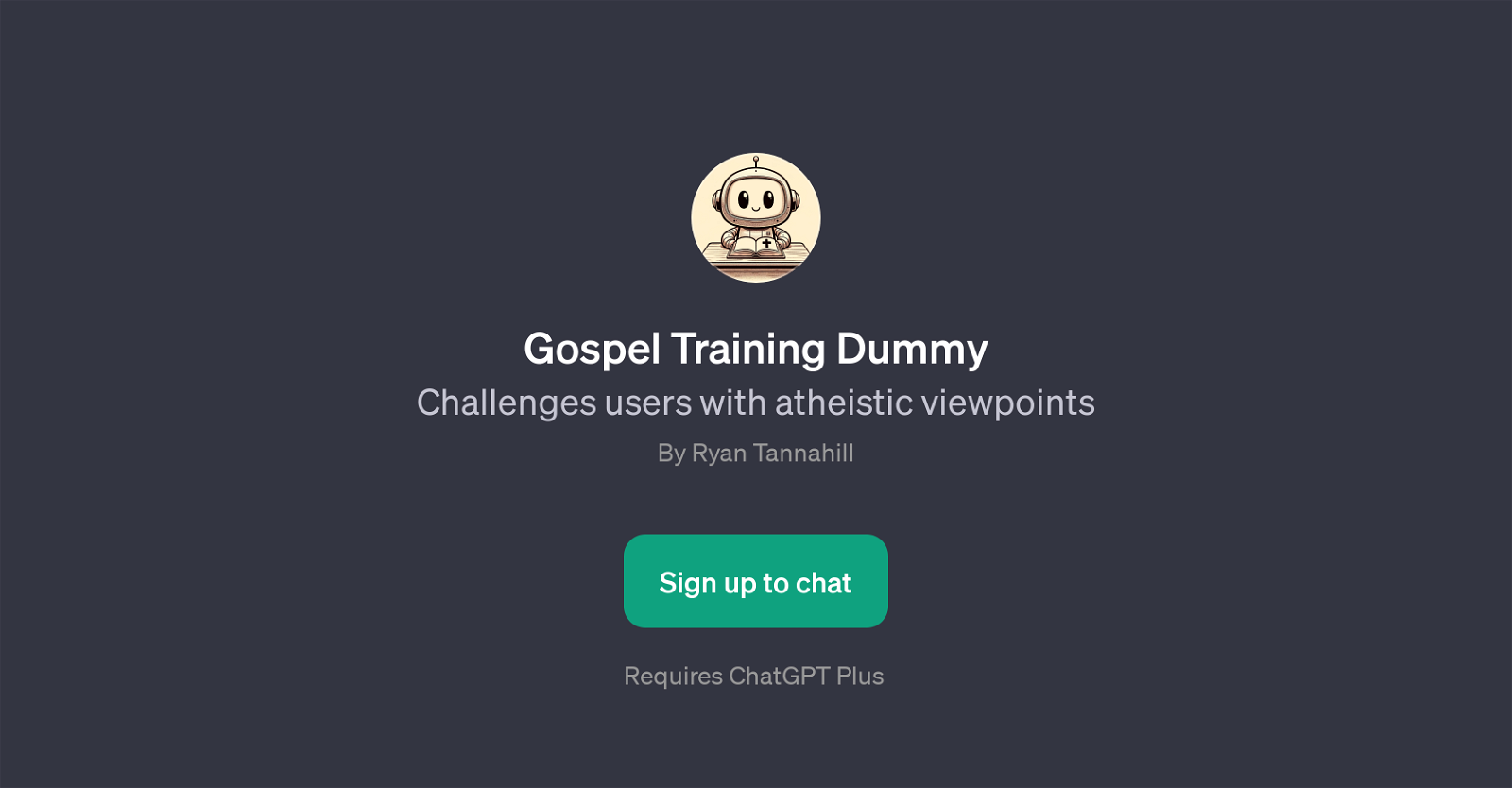 Gospel Training Dummy website