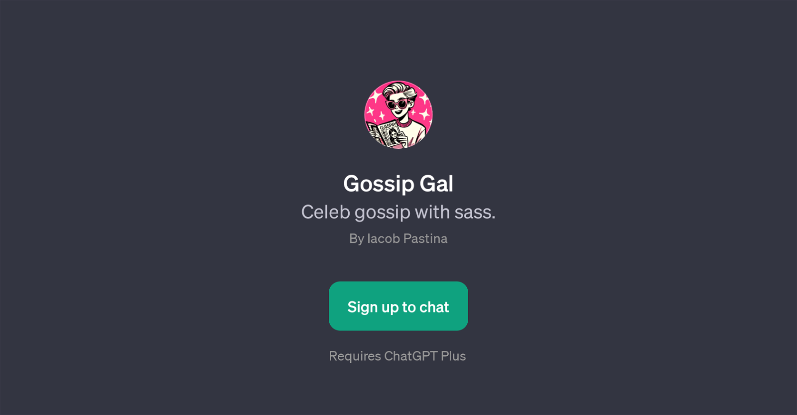 Gossip Gal GPT website