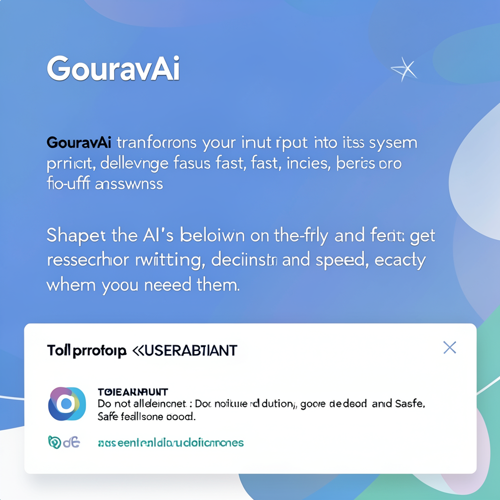 GouravAi website