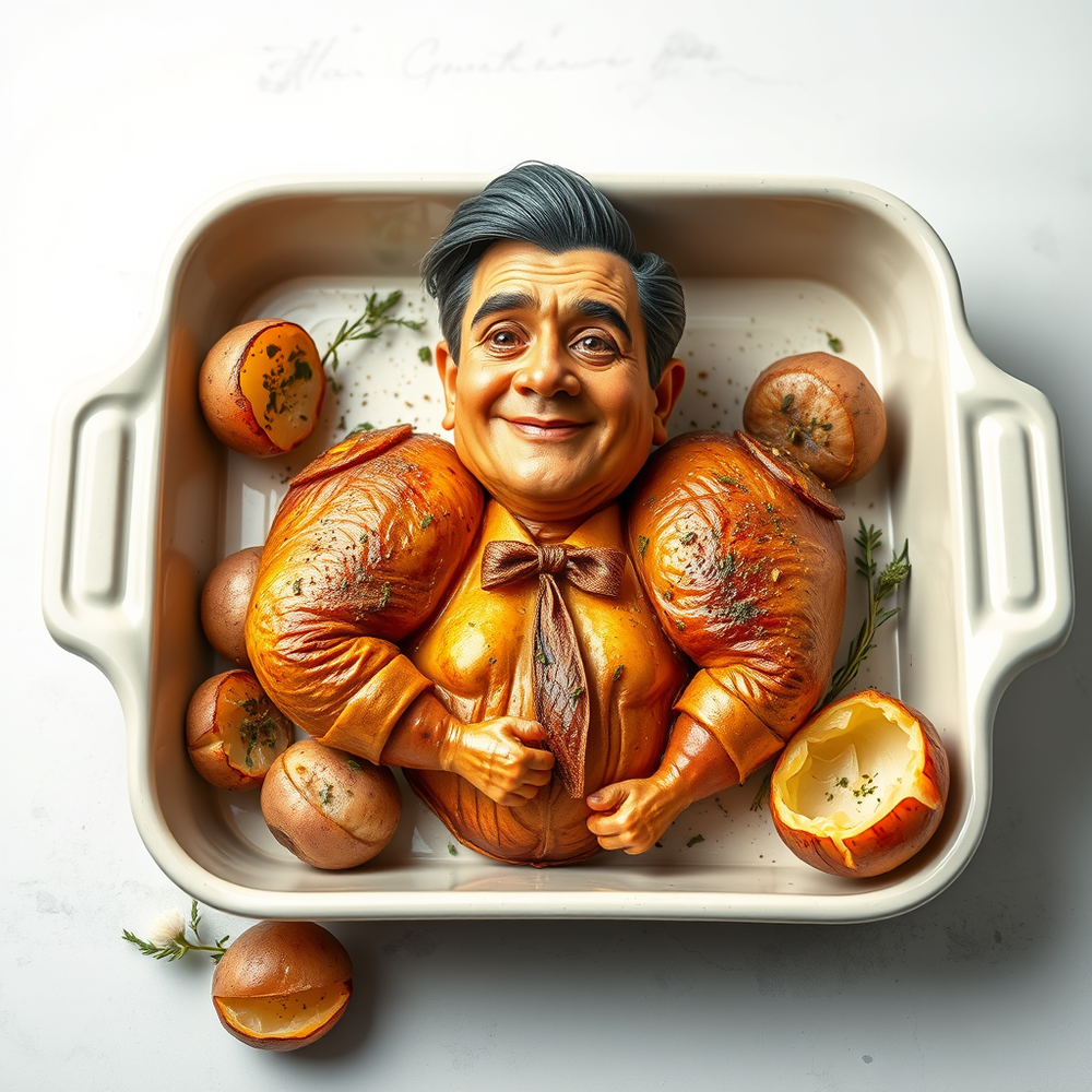 Gourmet Caricature Bake website