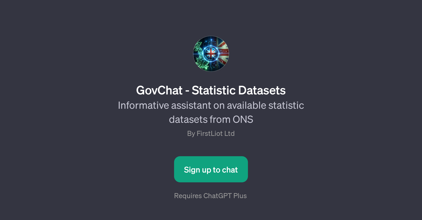 GovChat - Statistic Datasets website