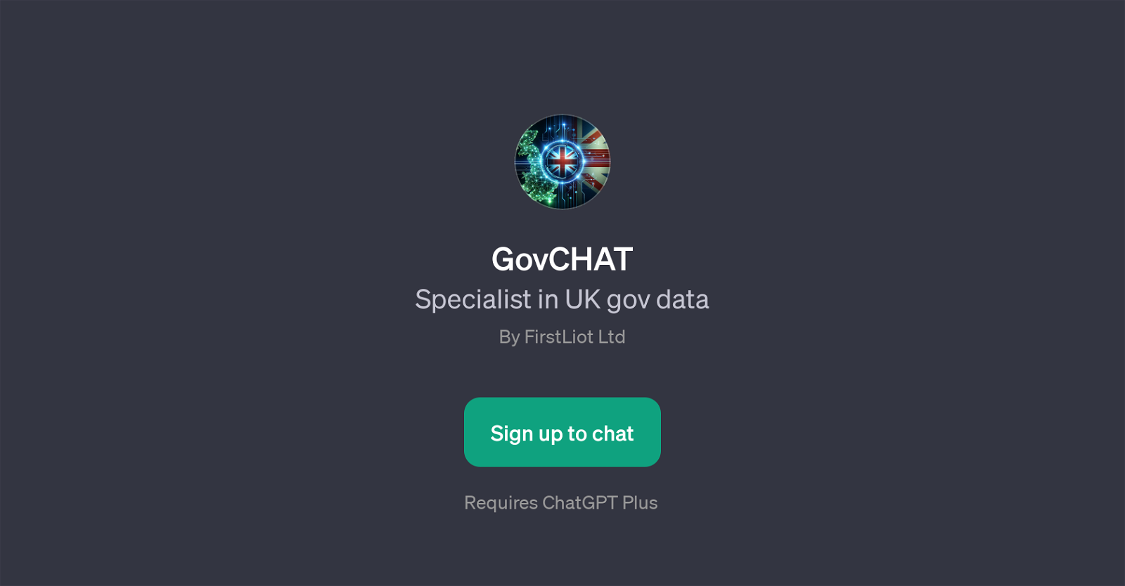 GovCHAT website