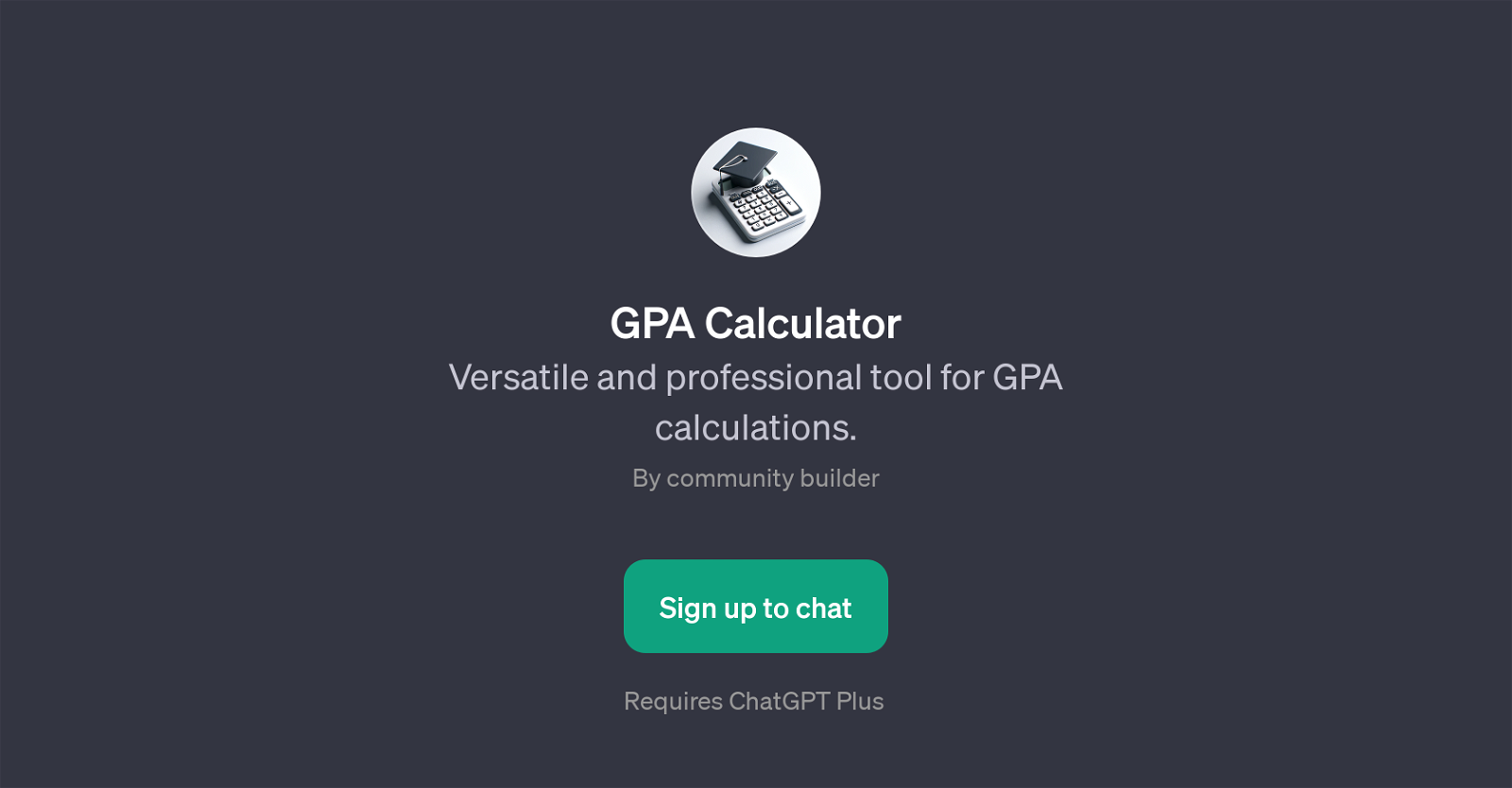 GPA Calculator website