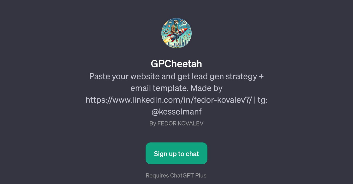 GPCheetah website