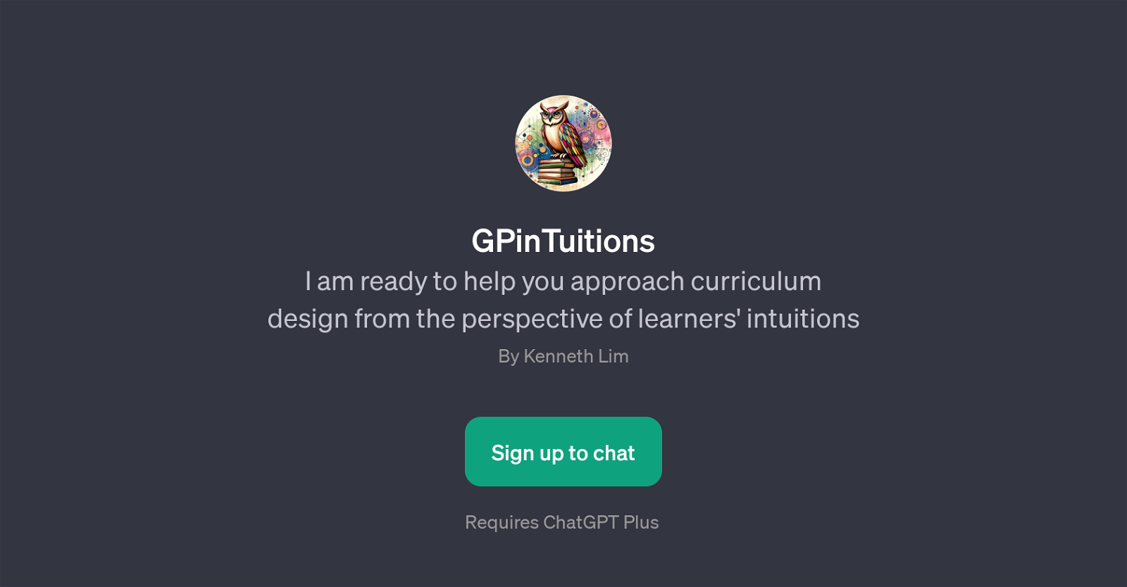 GPinTuitions website