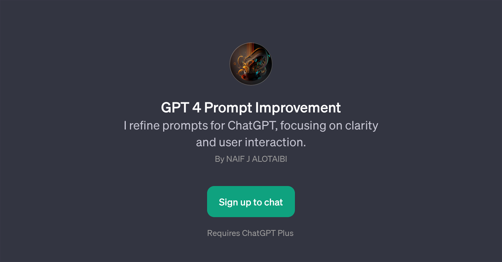 GPT 4 Prompt Improvement website