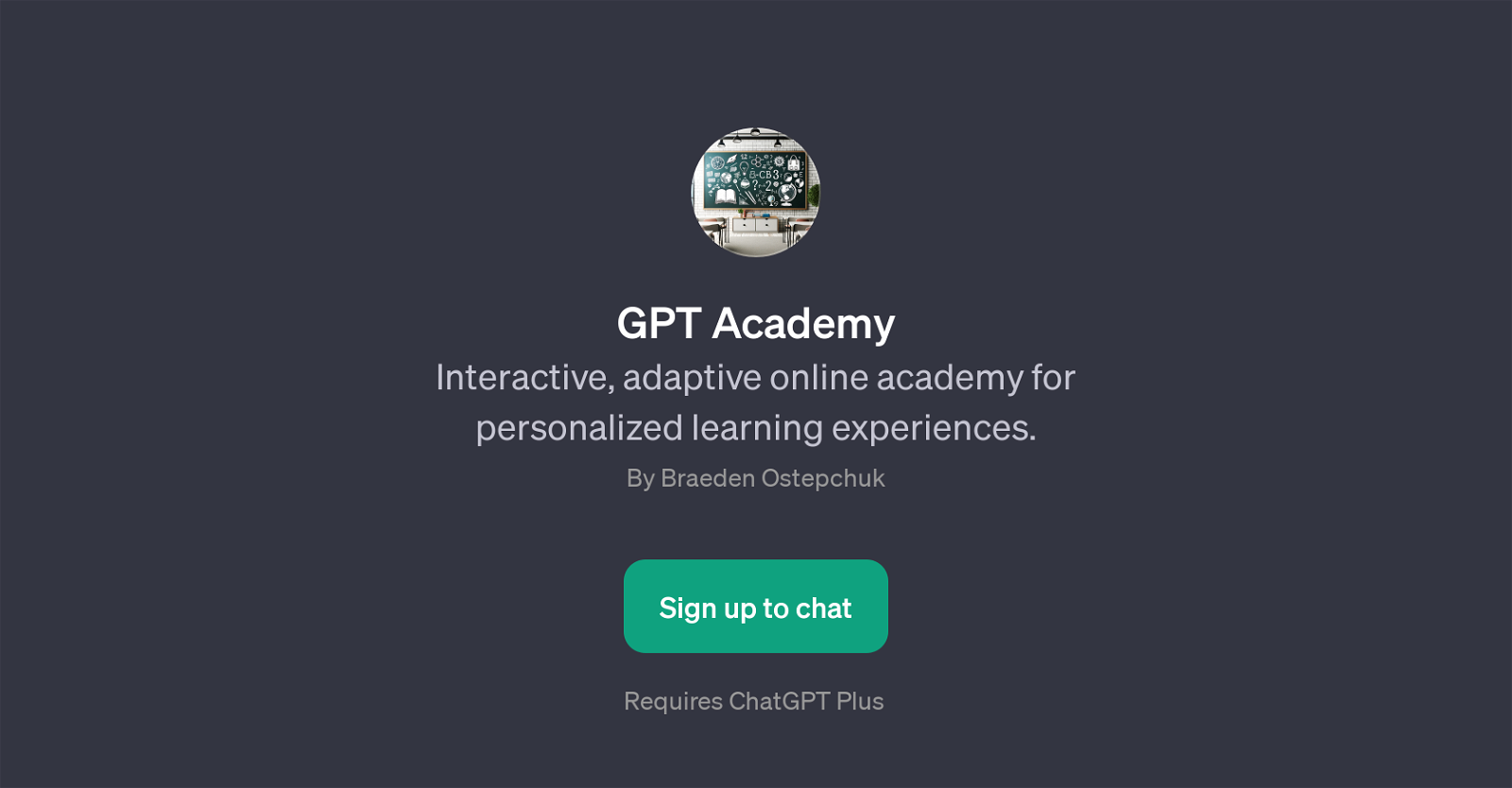 GPT Academy website