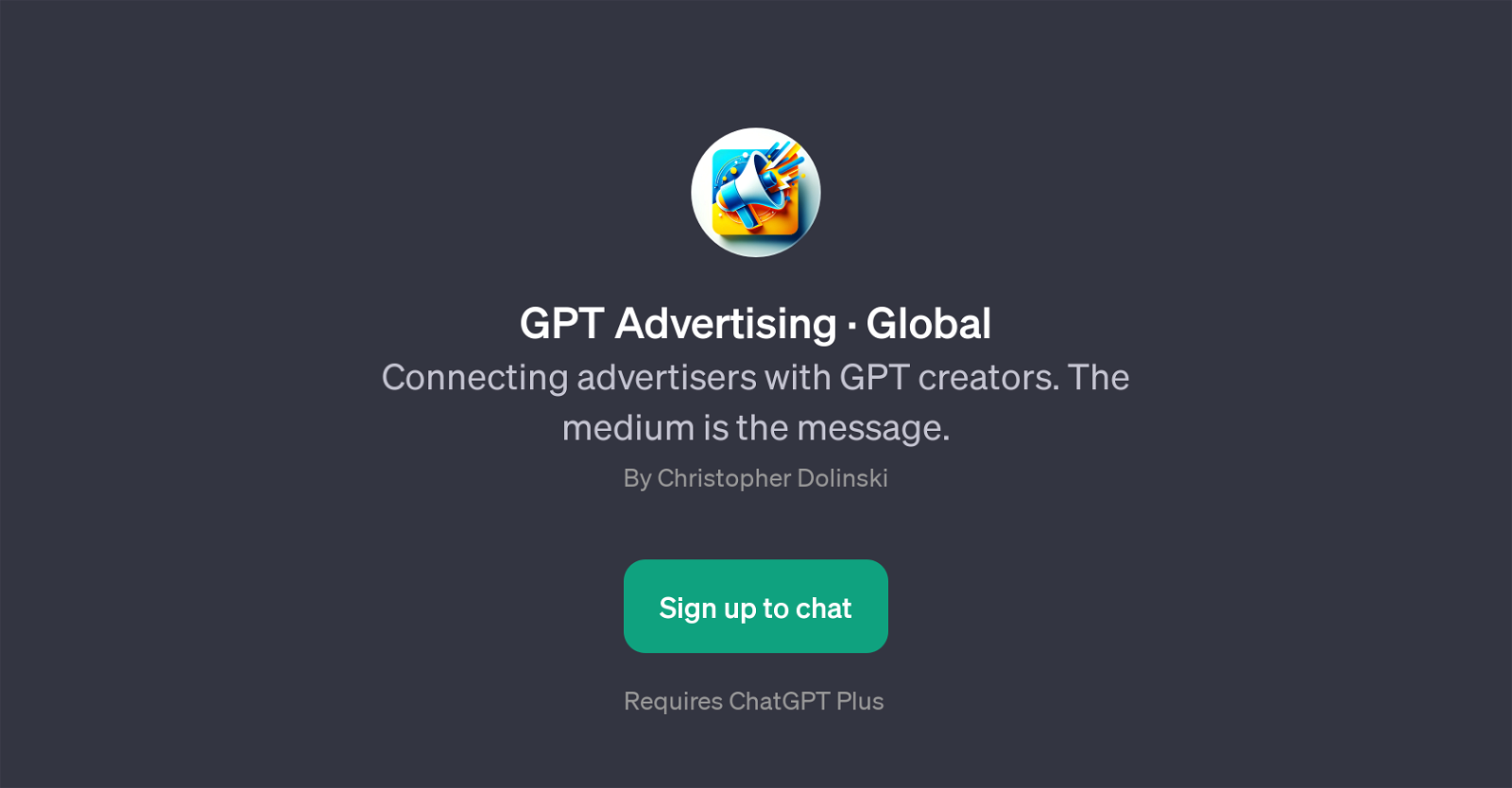 GPT Advertising website