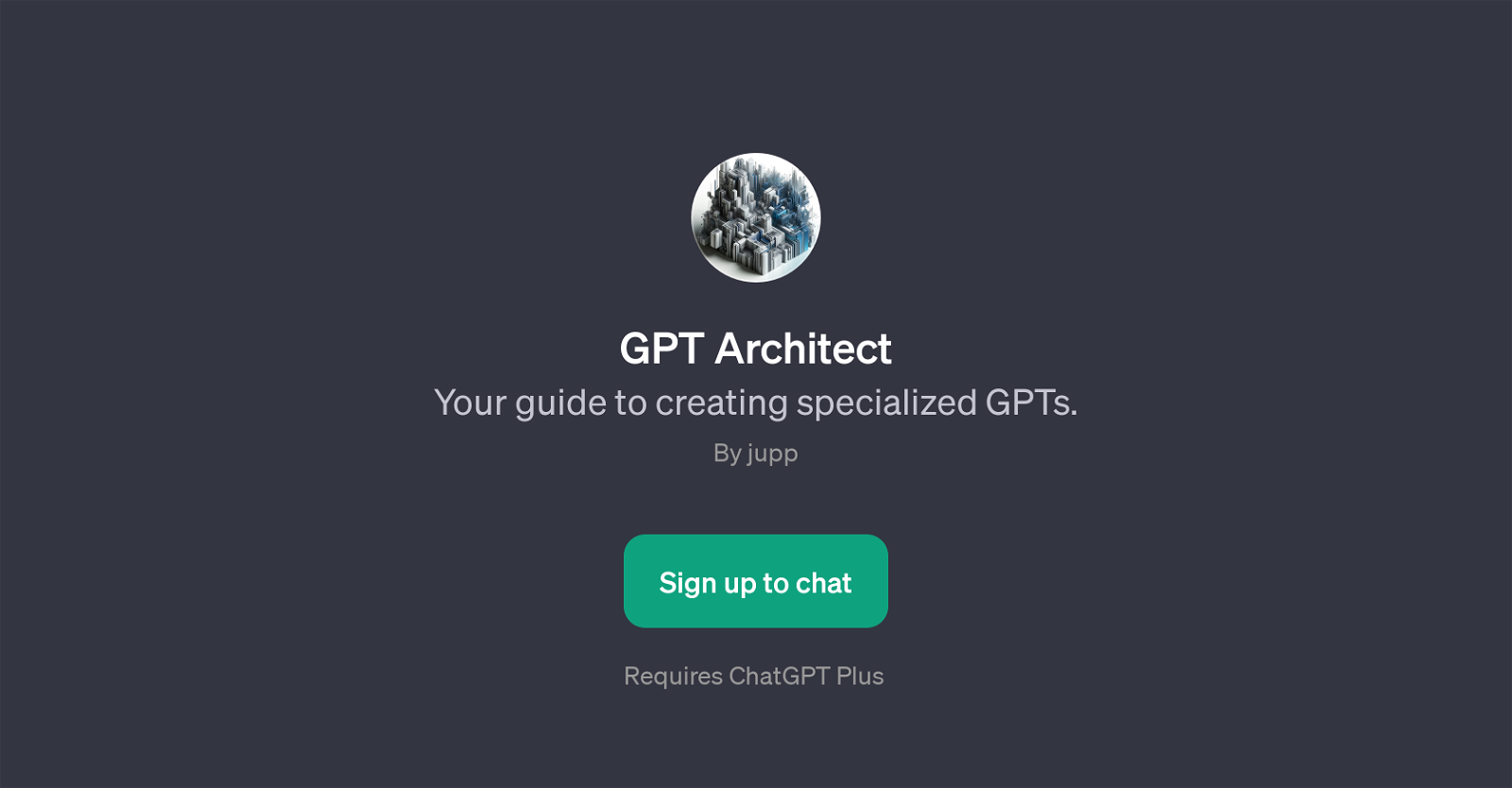 GPT Architect website