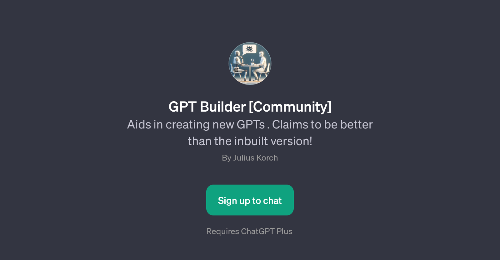 GPT Builder [Community] website