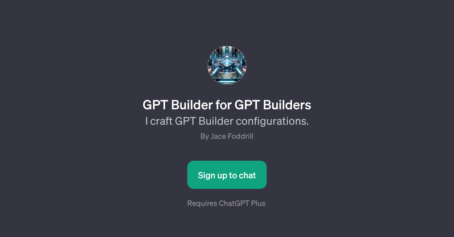 GPT Builder for GPT Builders website