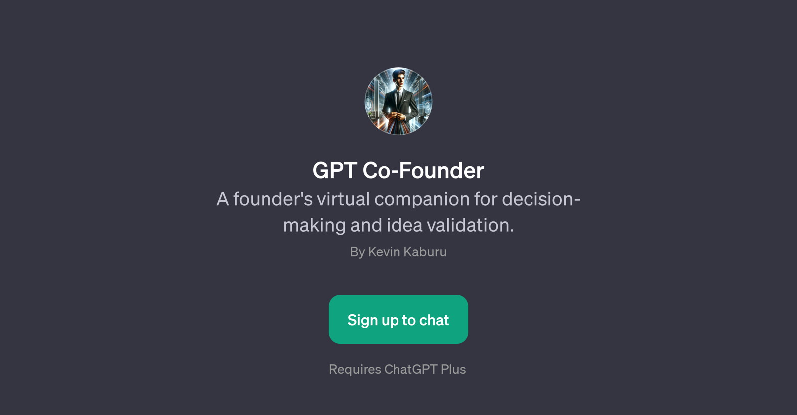 GPT Co-Founder website