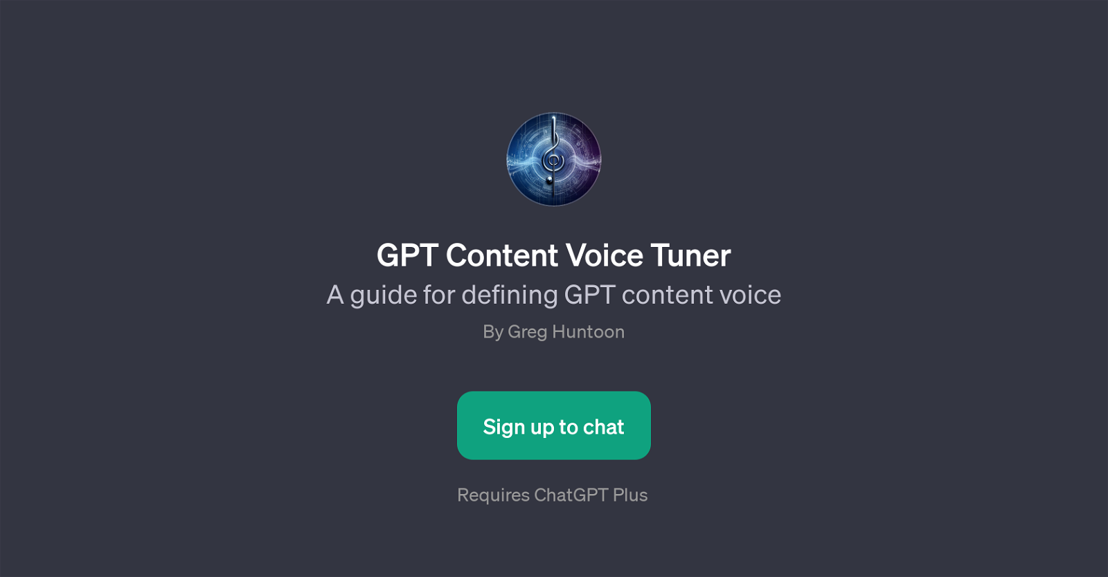 GPT Content Voice Tuner website