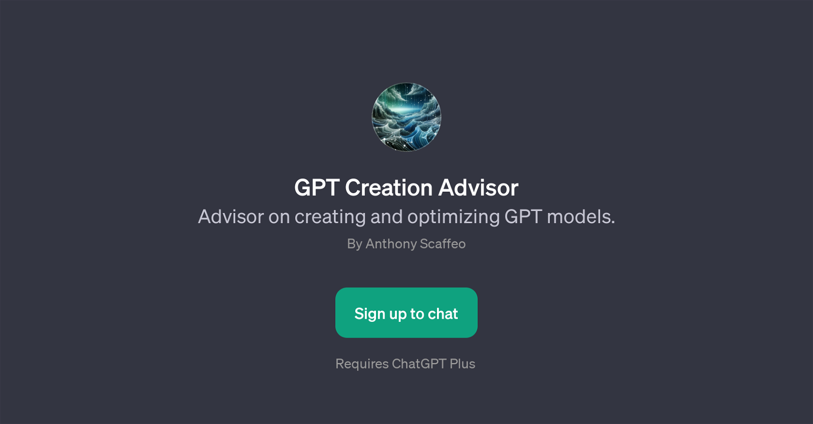 GPT Creation Advisor website