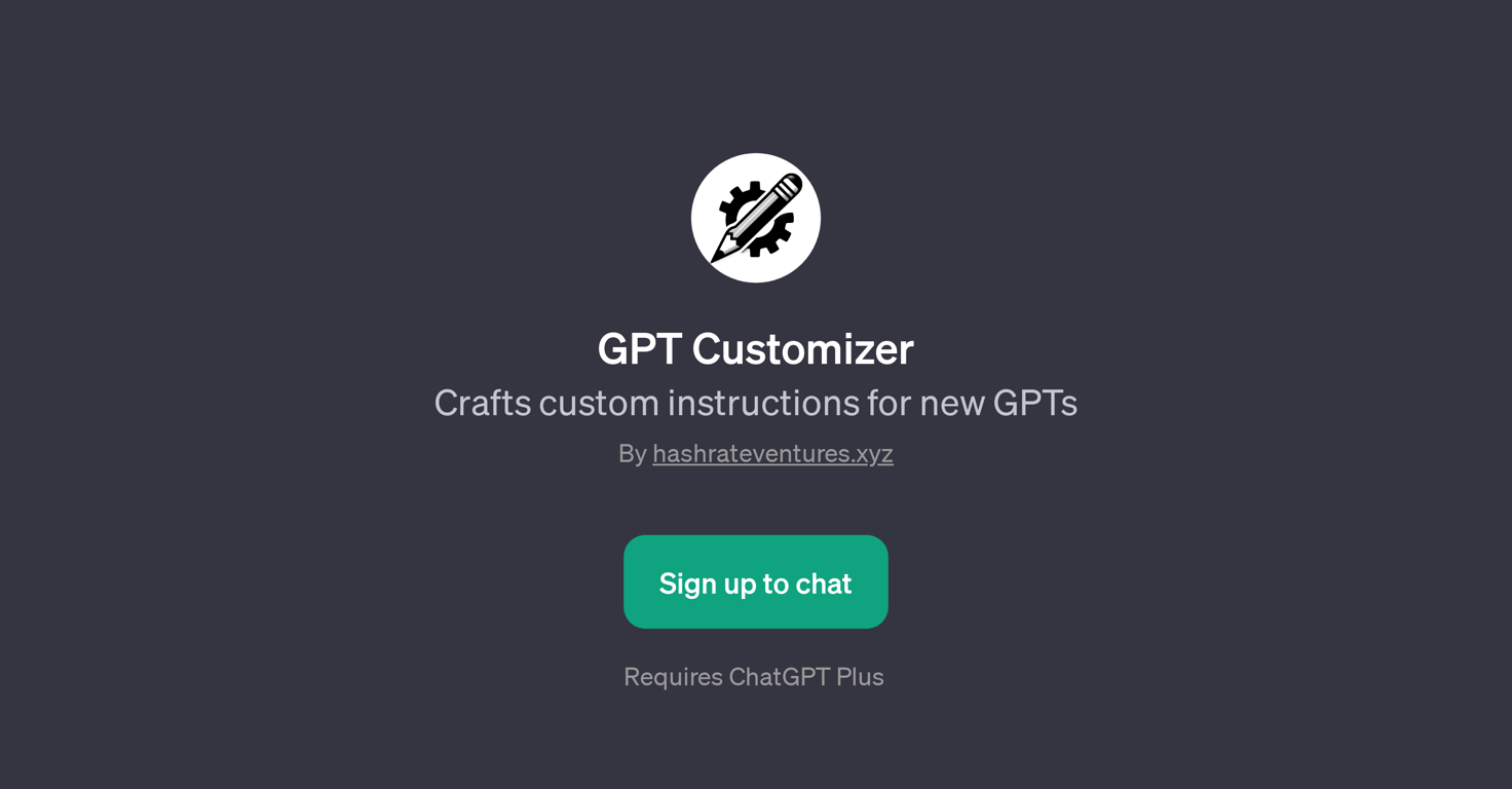 GPT Customizer website
