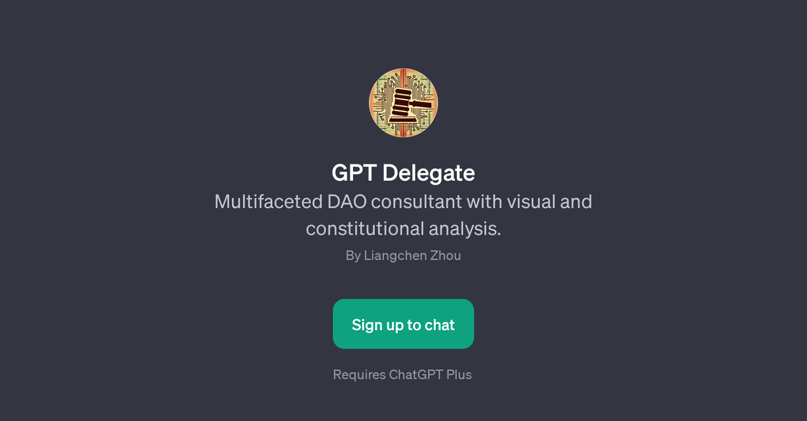 GPT Delegate website