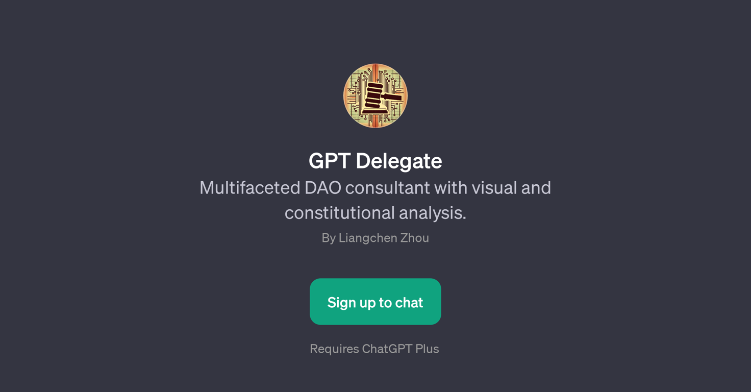 GPT Delegate website