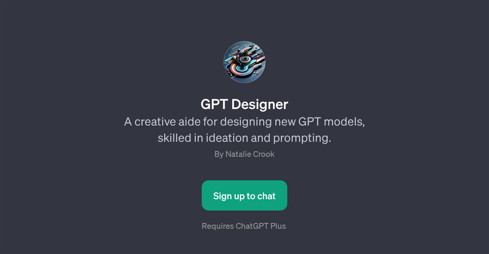 GPT Designer website