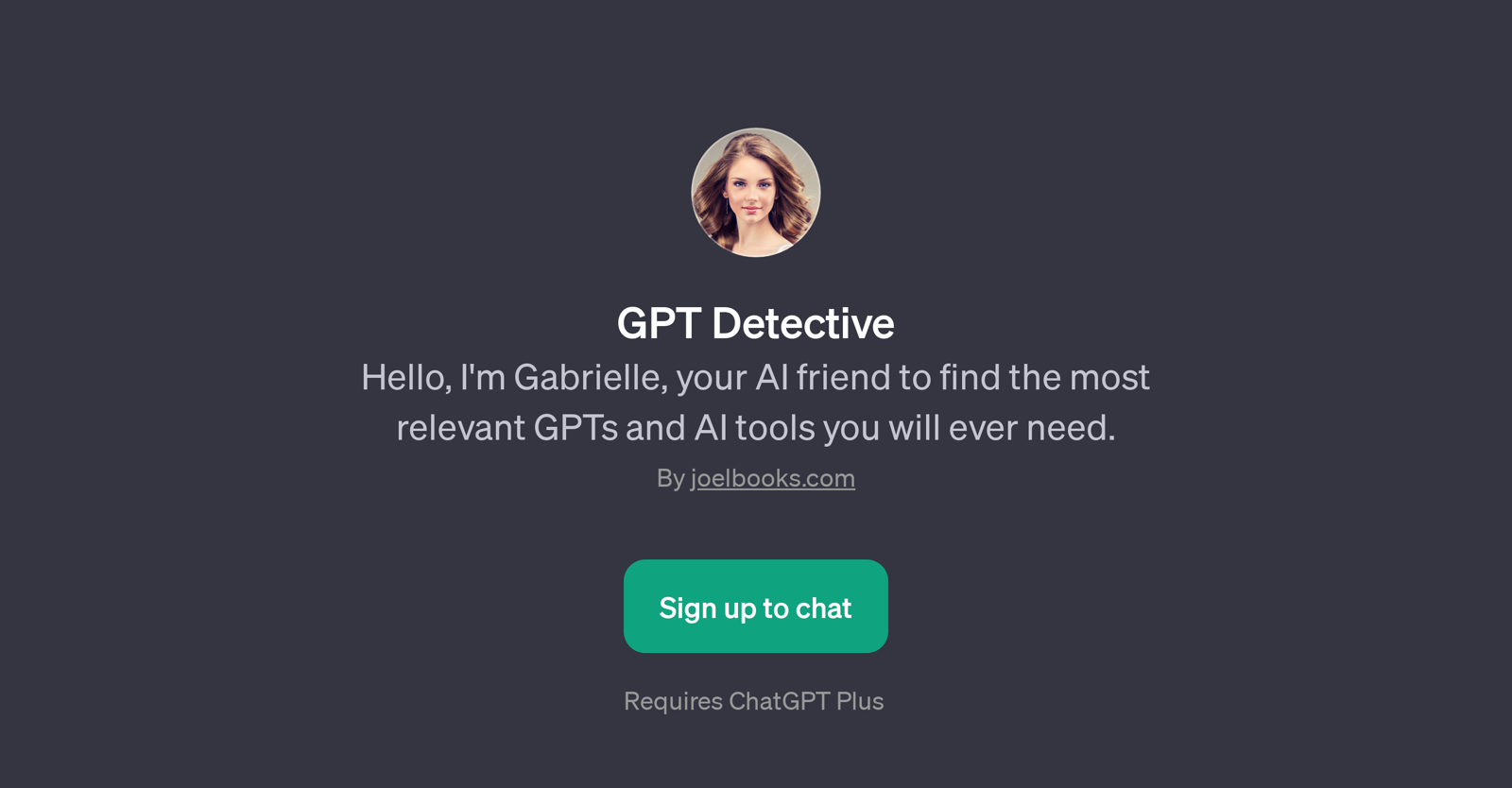 GPT Detective website
