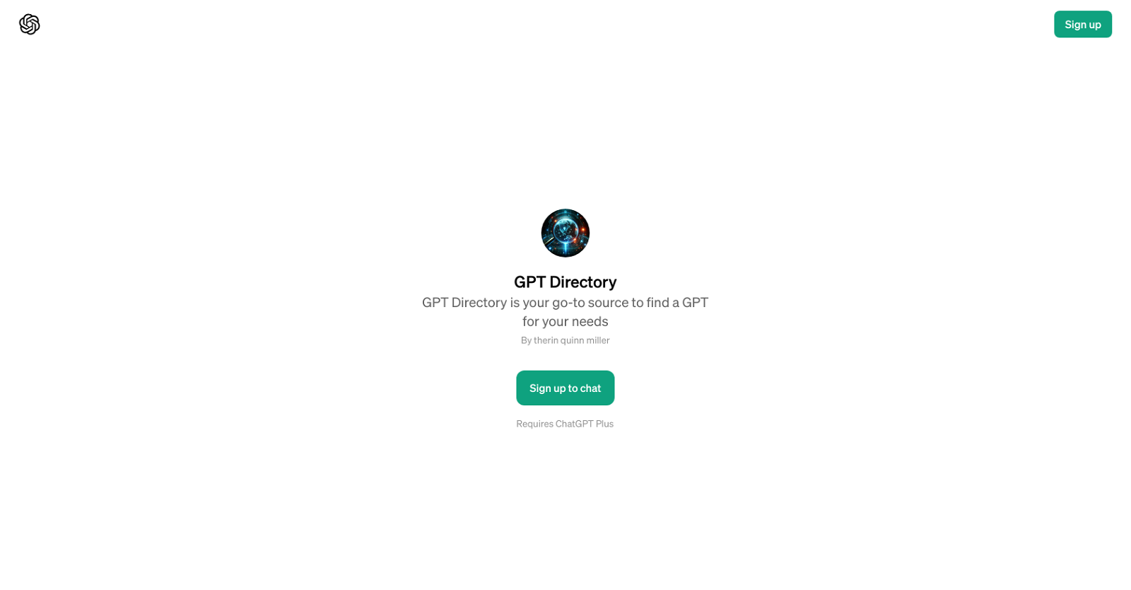 GPT Directory website