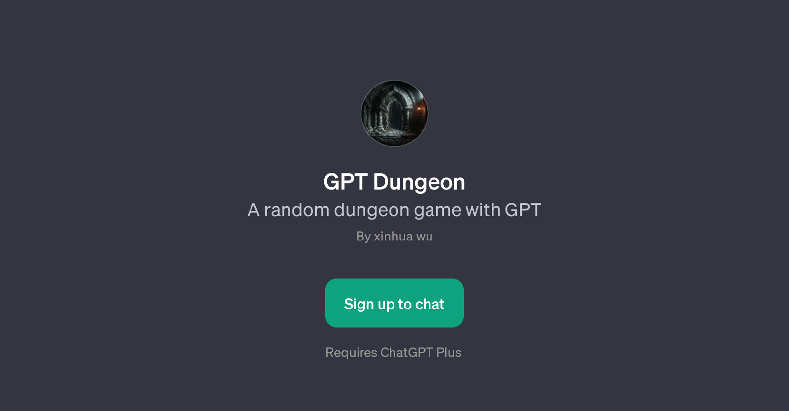 GPT Dungeon website