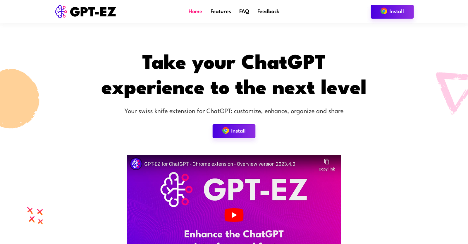 GPT-EZ website