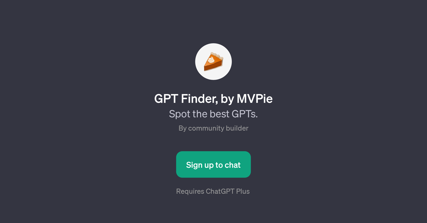 GPT Finder, by MVPie website