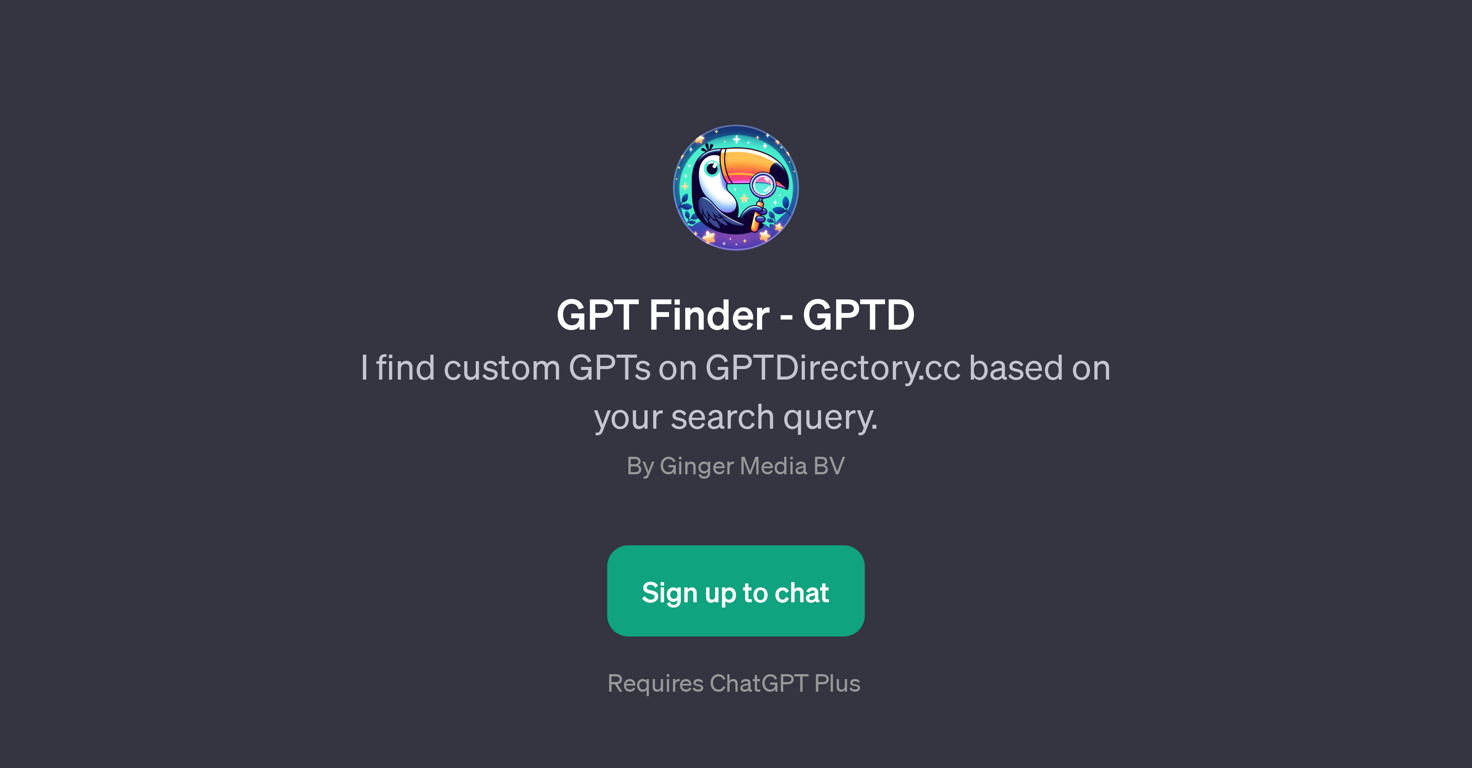 GPT Finder - GPTD website