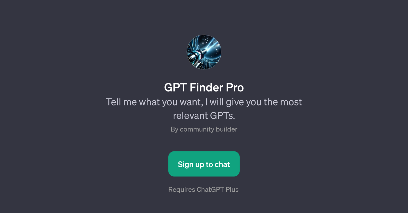 GPT Finder Pro website
