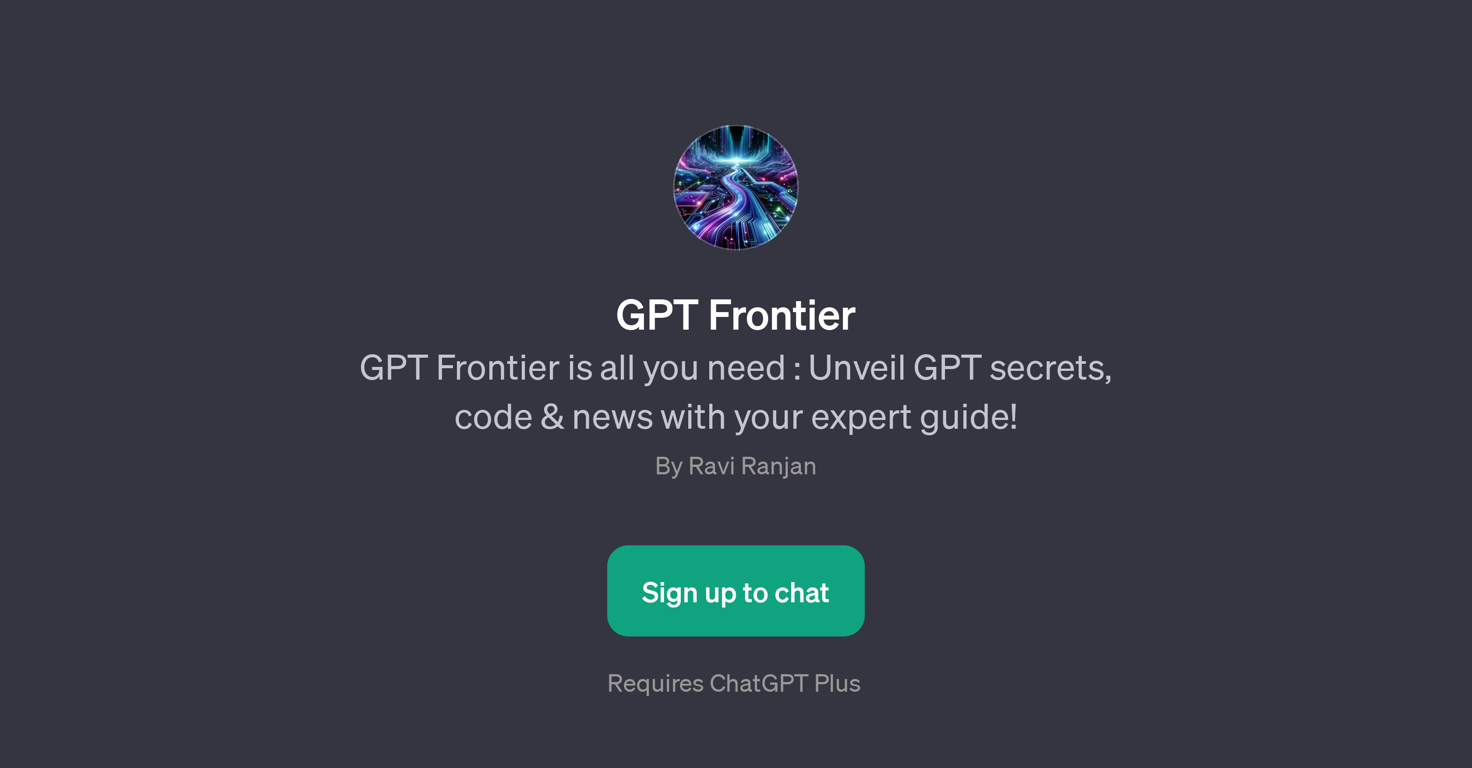 GPT Frontier website