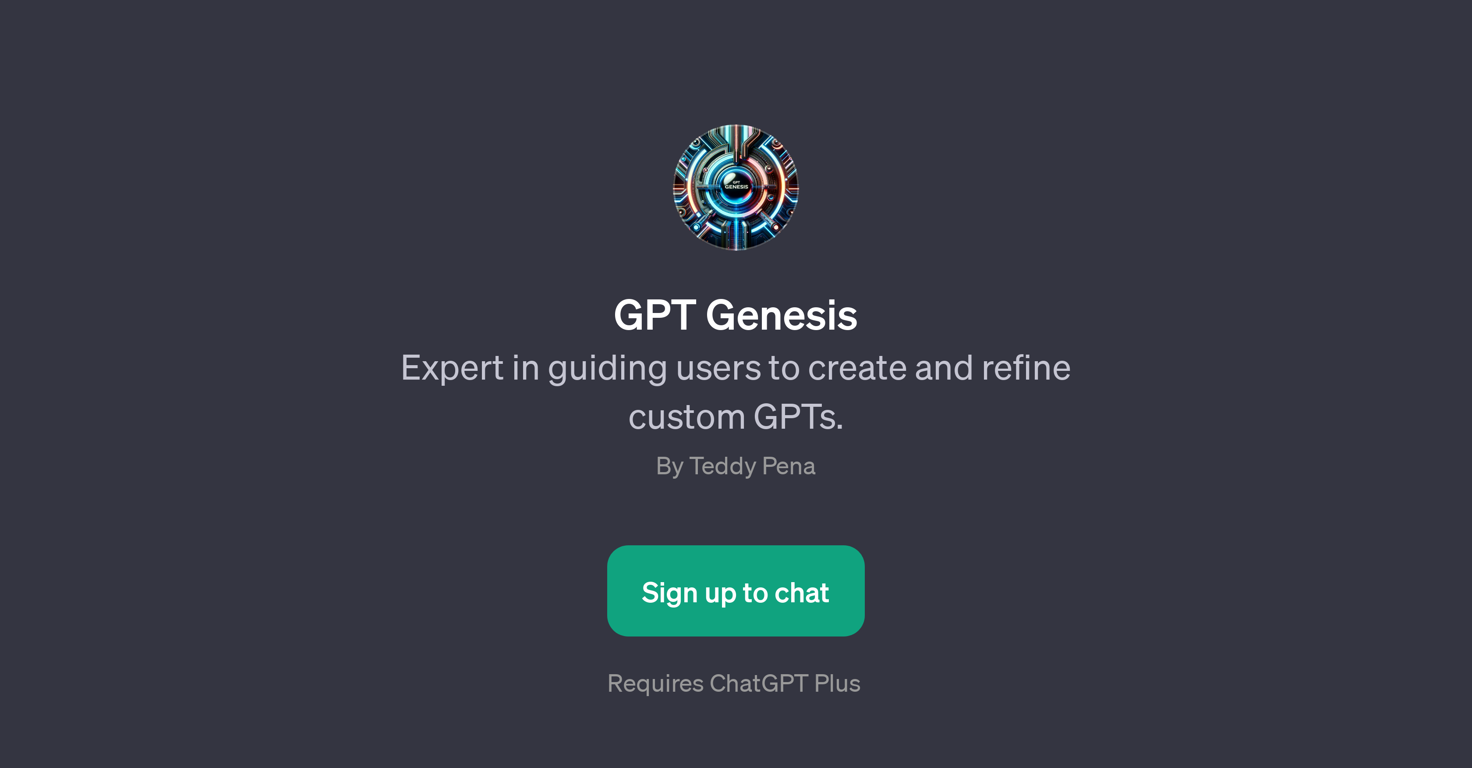 GPT Genesis website
