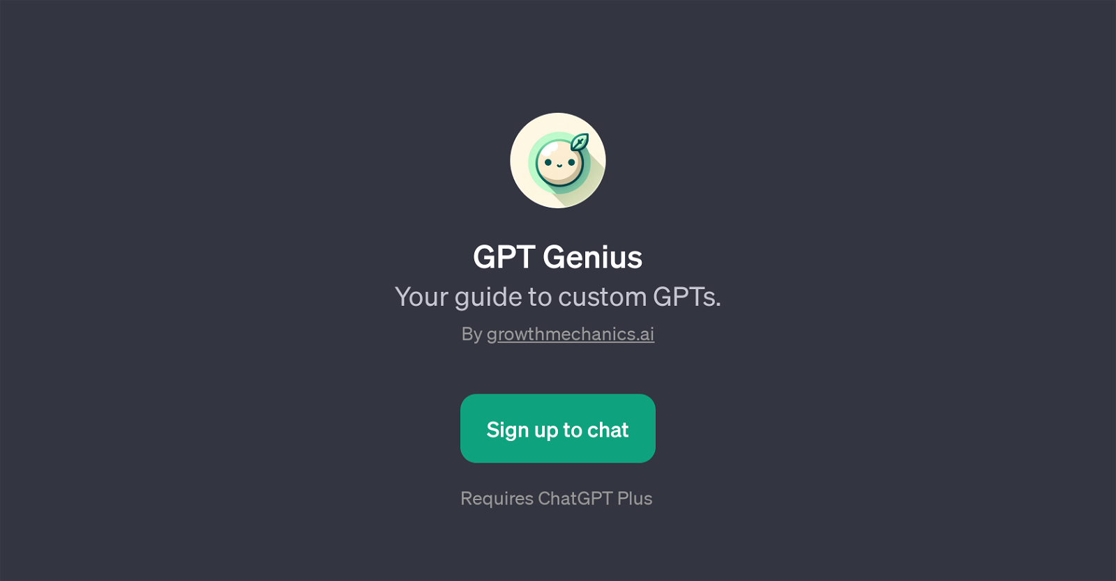 GPT Genius website
