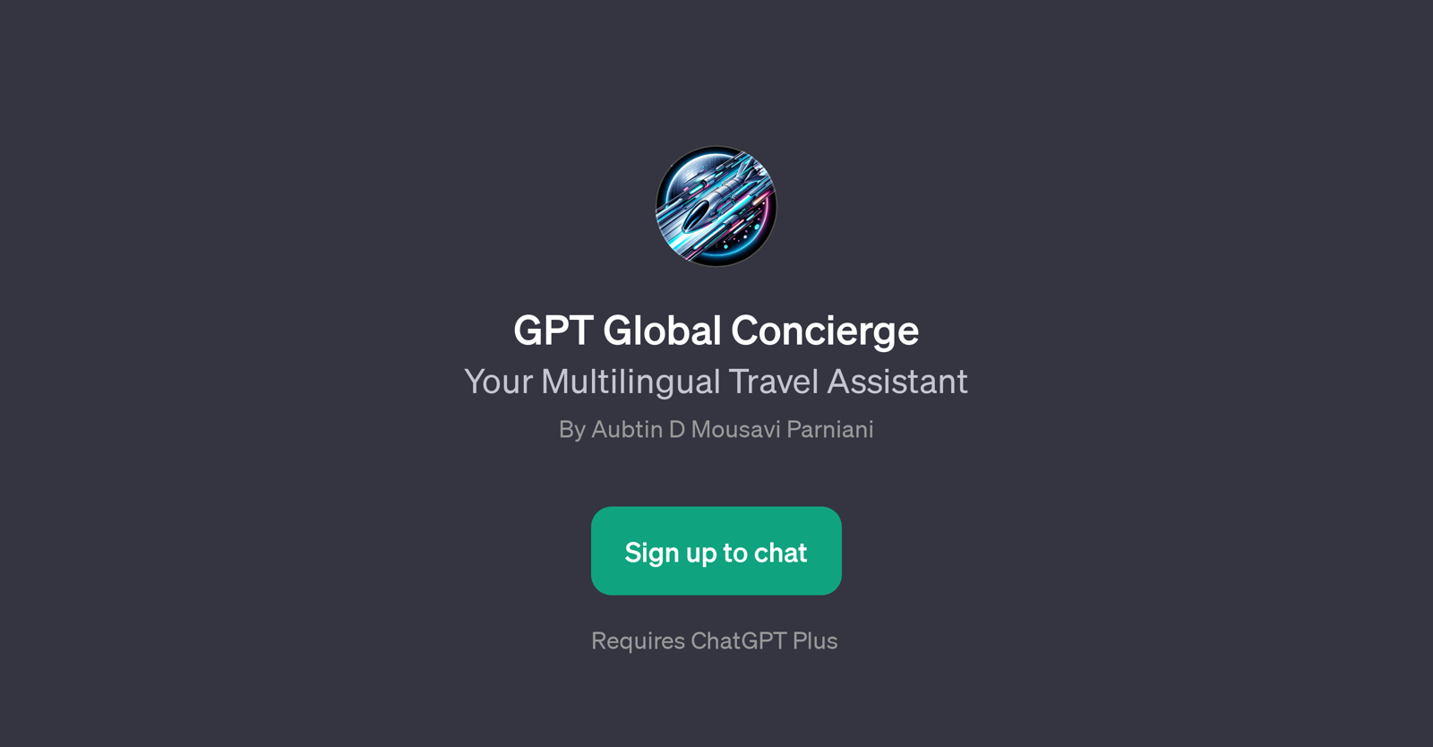 GPT Global Concierge website