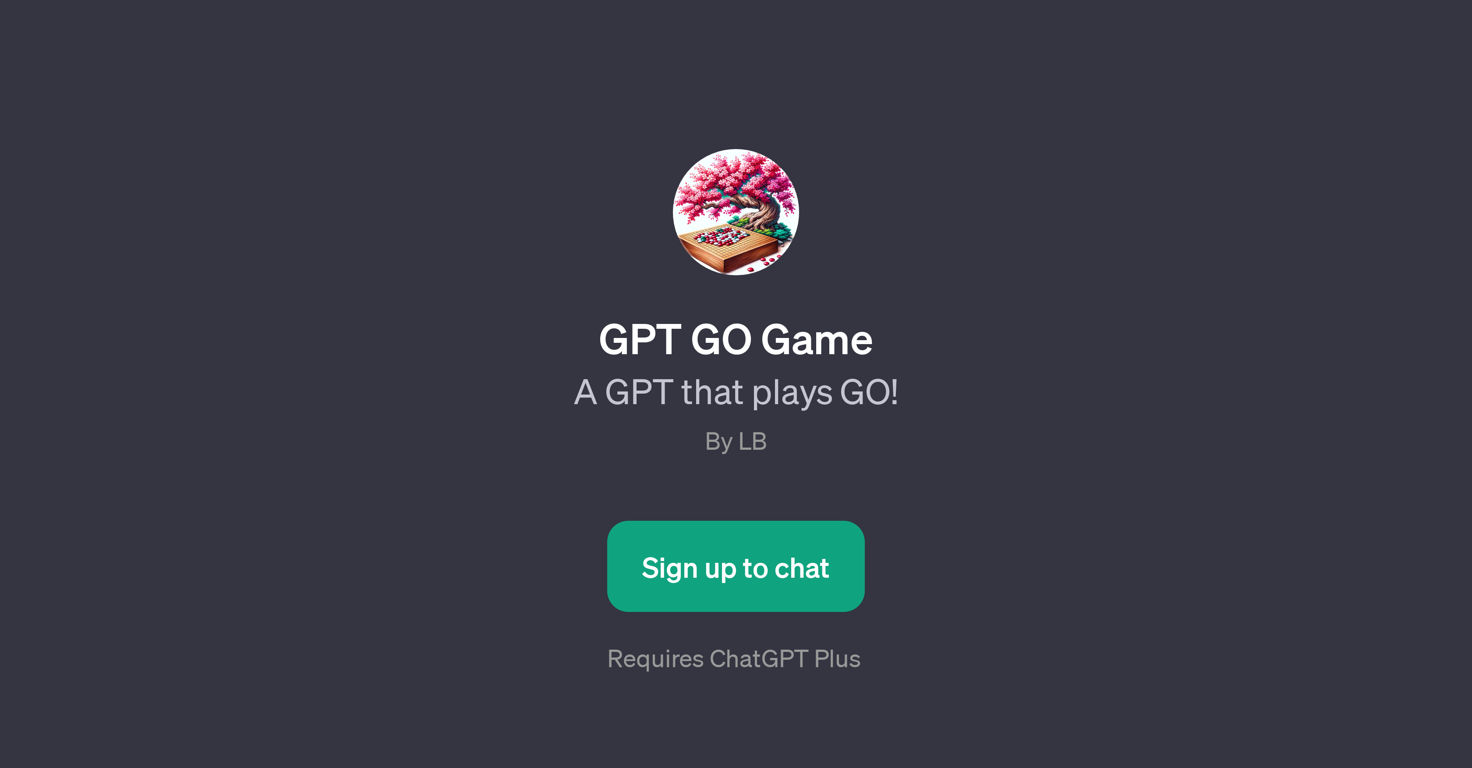 GPT GO Game website