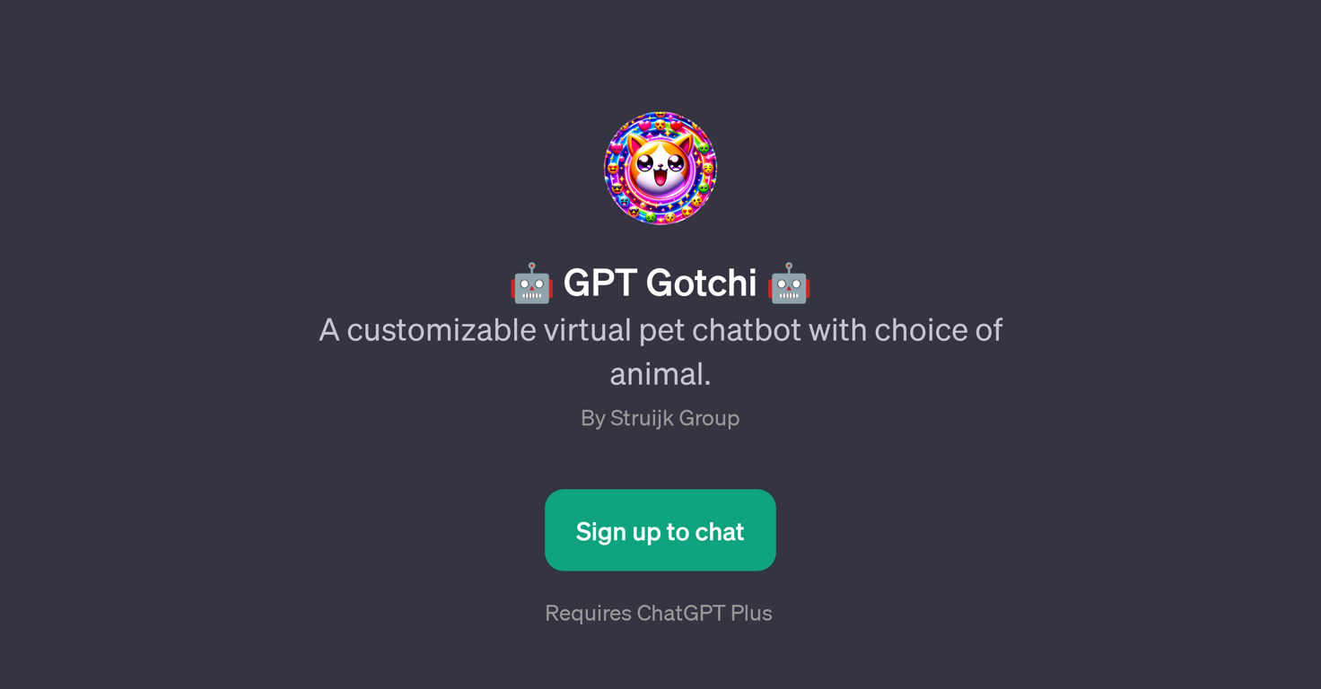 GPT Gotchi website