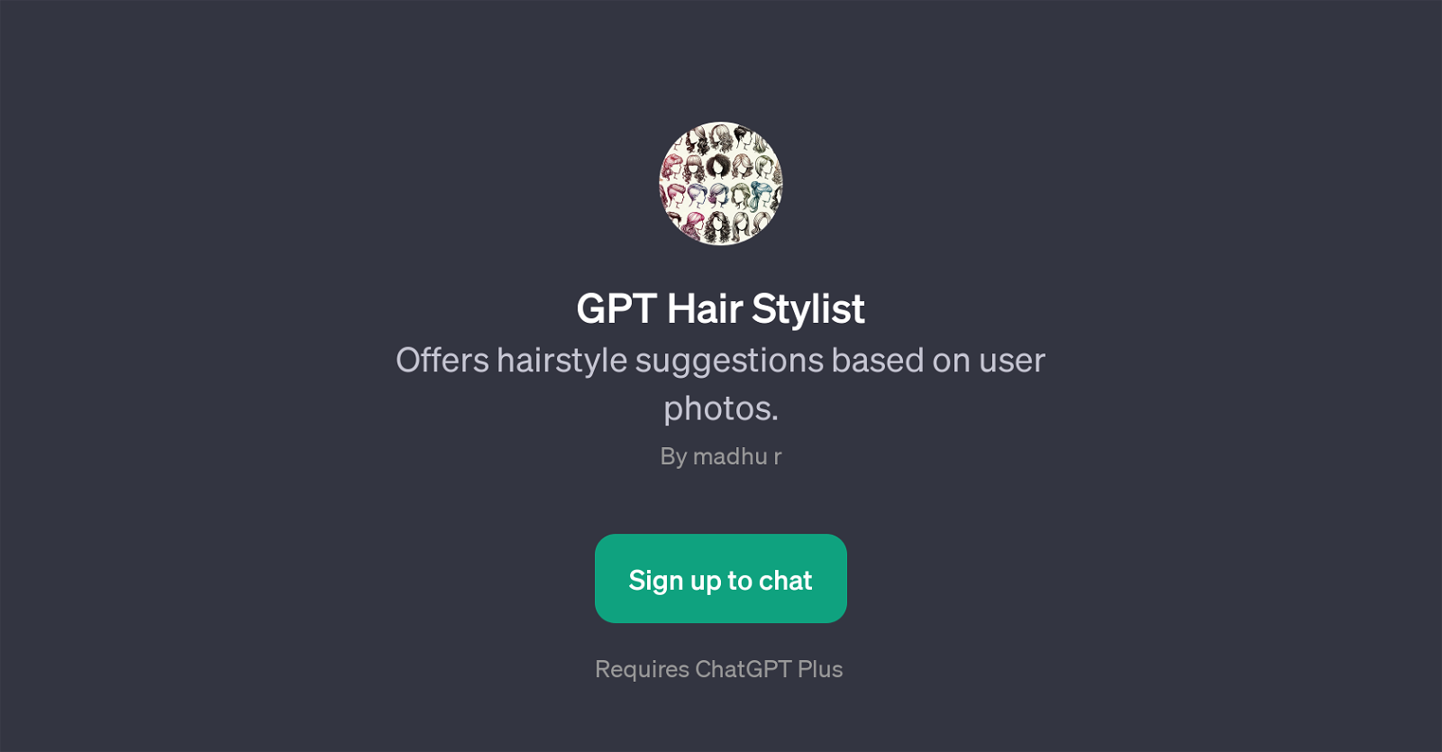 GPT Hair Stylist website