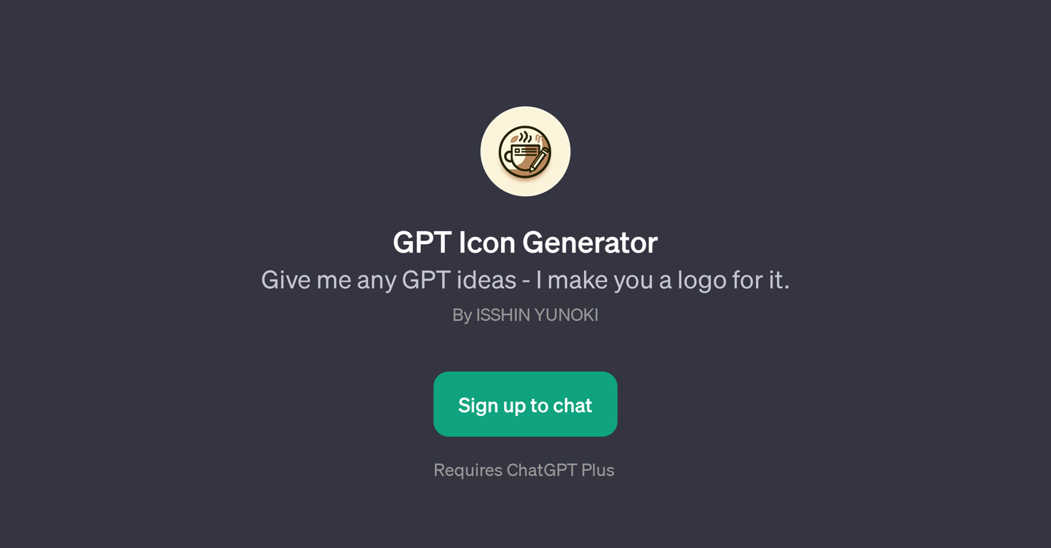 GPT Icon Generator website