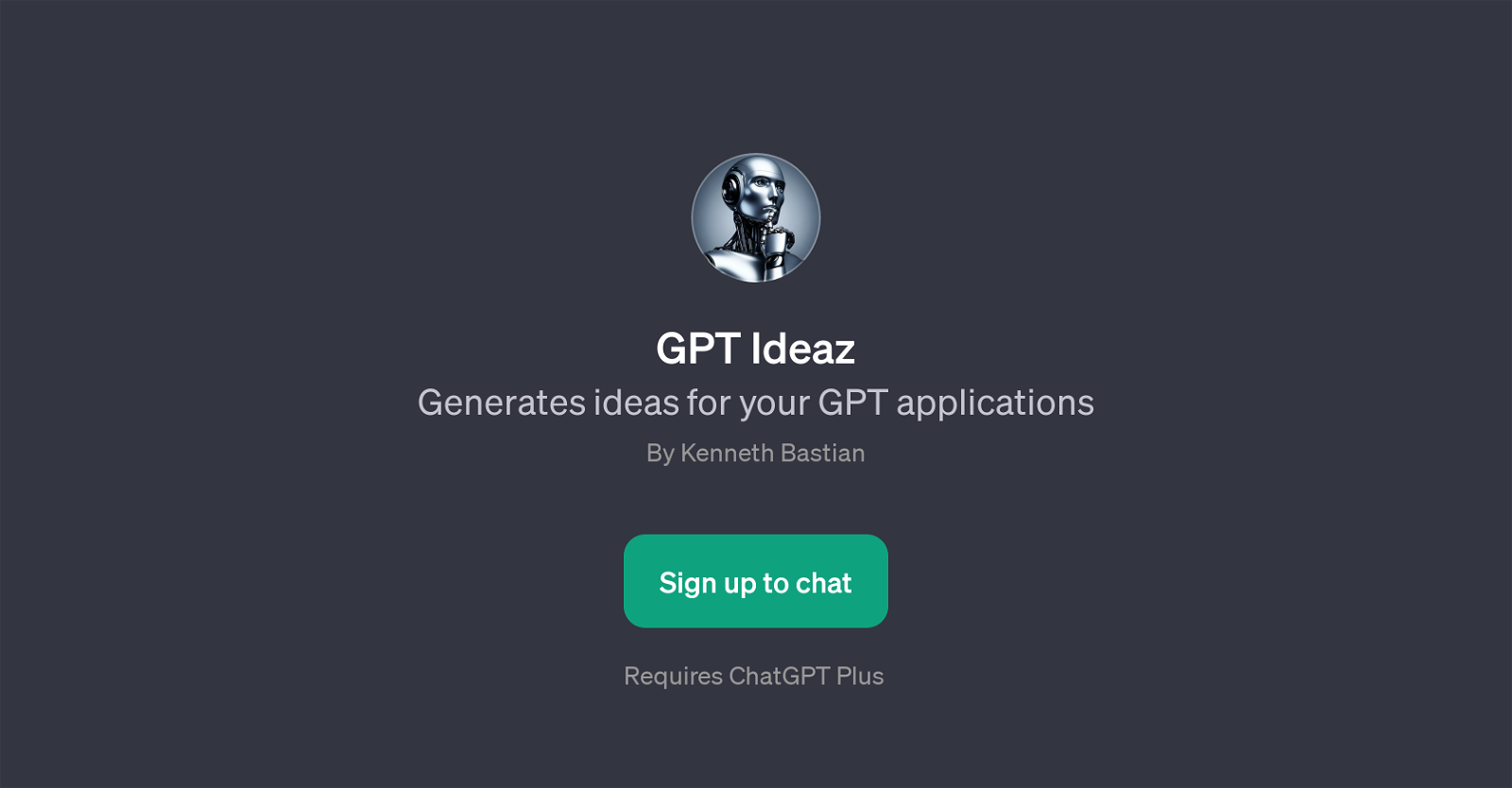 GPT Ideaz website