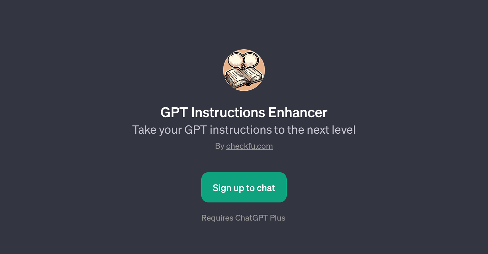 GPT Instructions Enhancer website