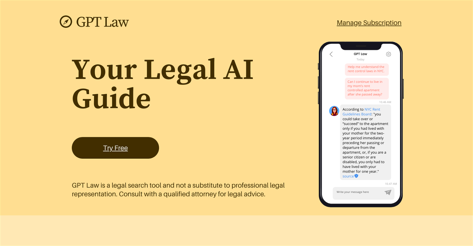 GPT Law website