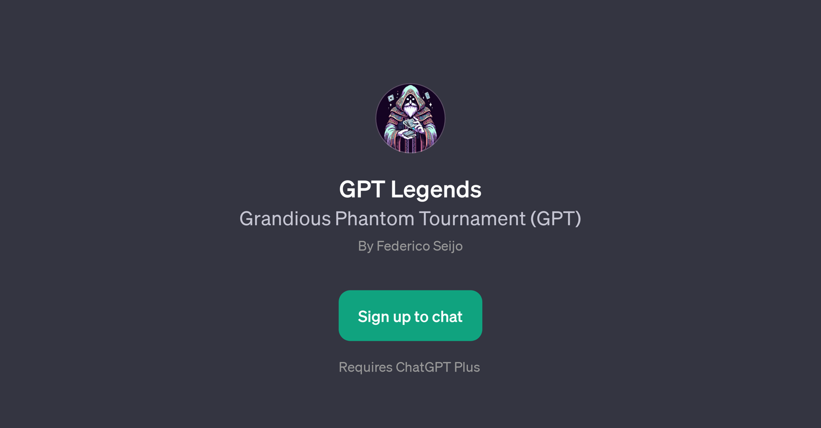 GPT Legends website