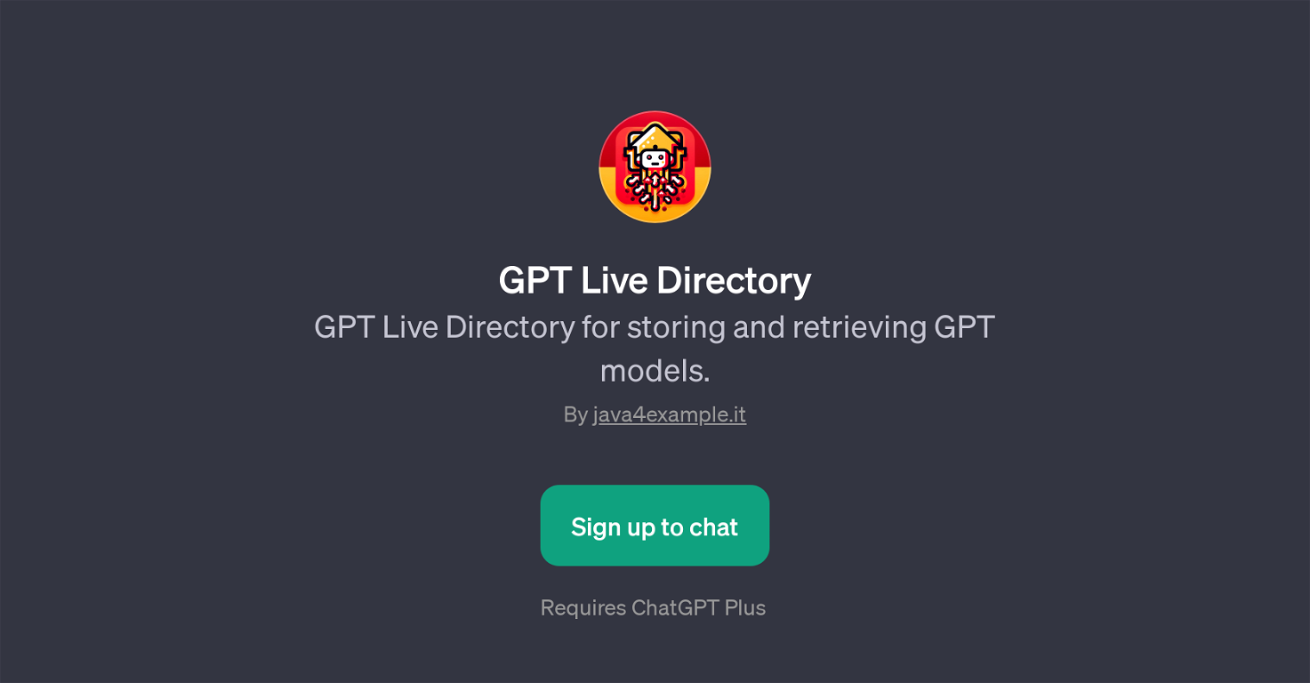 GPT Live Directory website