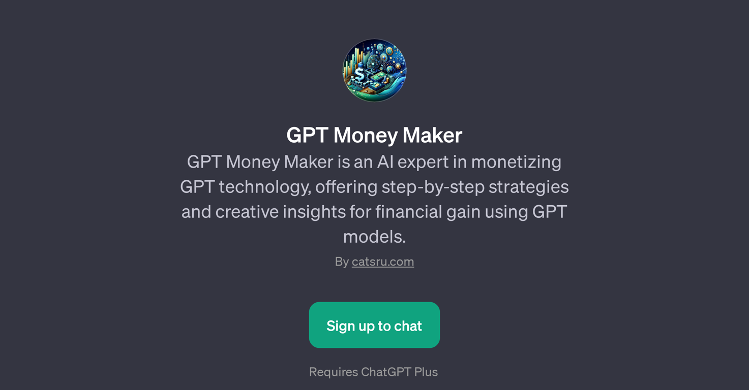 GPT Money Maker website