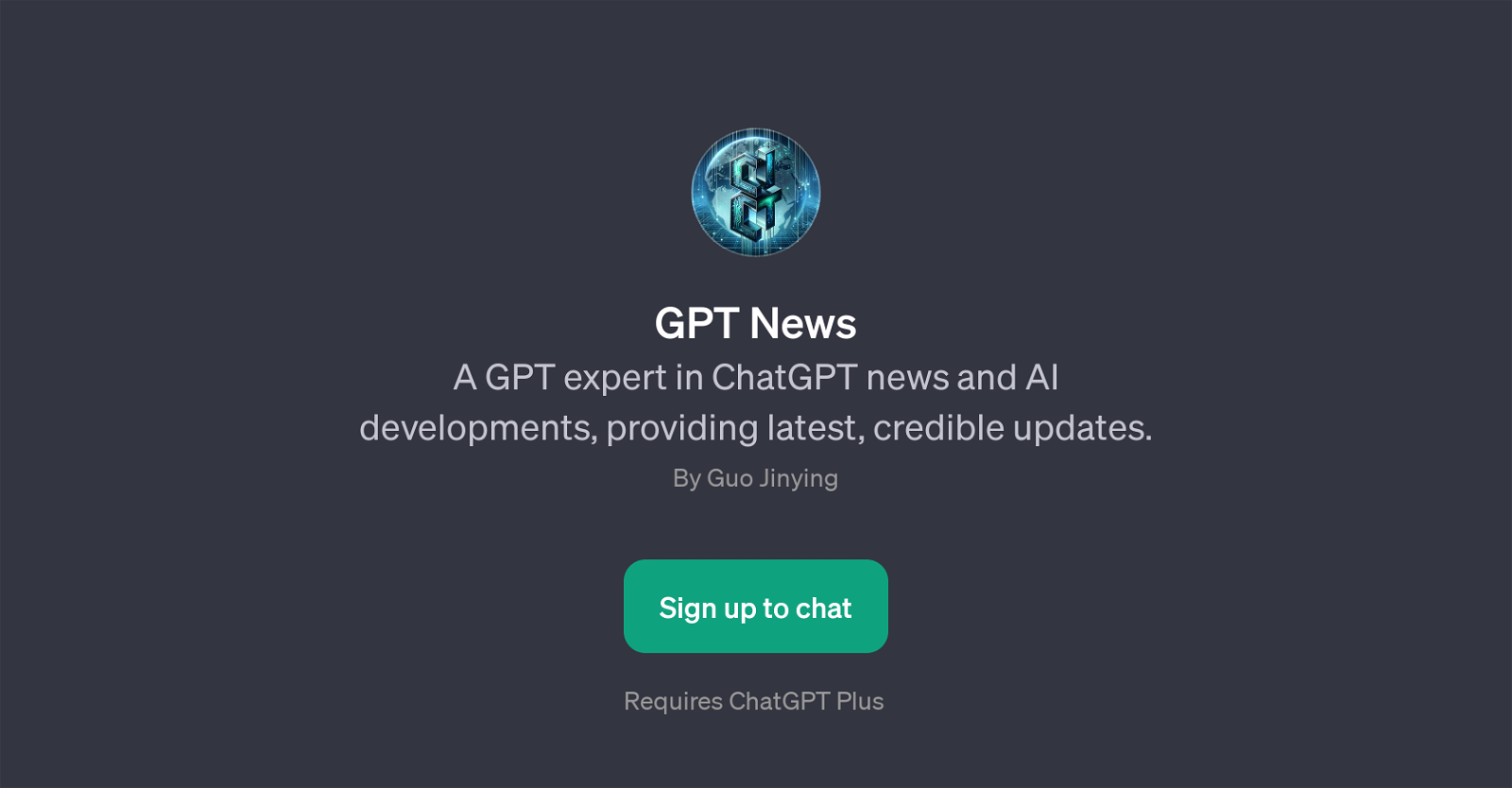 GPT News website